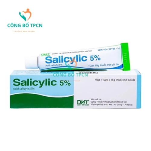 Salicylic 5% - Thuốc điều trị các bệnh ngoài da hiệu quả của Hataphar