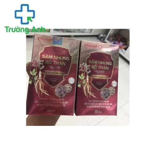 SÂM NHUNG BỔ THẬN APAVIT - Hỗ trợ giảm chức năng sinh lý