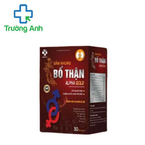 Sâm Nhung Bổ Thận Alpha Gold - Giúp bổ thận, tăng cường sức khỏe