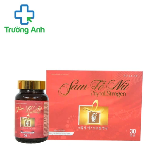 Sâm Tố Nữ Phytoestrogen - Tăng nội tiết tố nữ và làm đẹp da