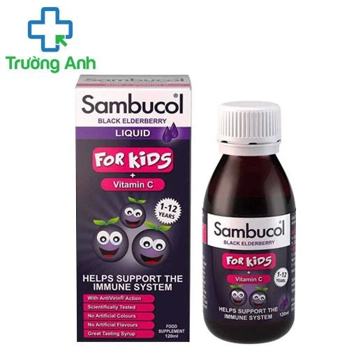 Sambucol for kids - Hỗ trợ tăng sức đề kháng cho bé hiệu quả