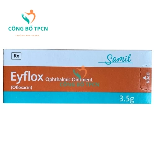 Eyflox - Thuốc mỡ mắt điều trị viêm nhiễm ở mắt hiệu quả