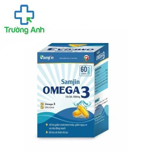 Samjin omega 3 - Giúp bổ sung chất chống oxy hóa