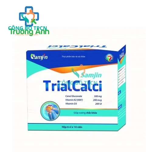 Samjin TrialCalci - Giúp bổ sung canxi và vitamin D3 cho cơ thể