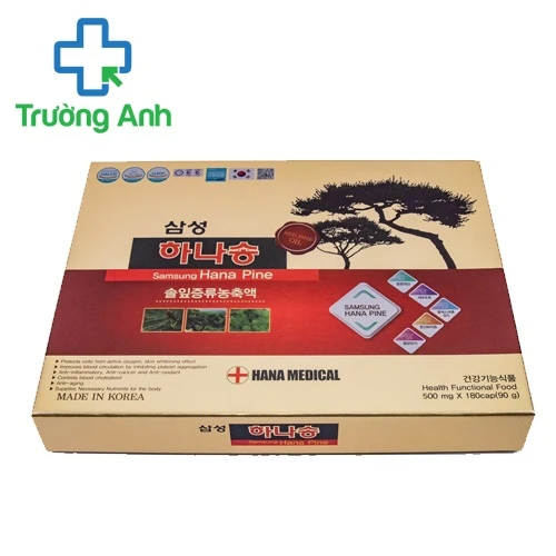 Samsung Hana Pine - Giúp tăng cường sức khỏe tim mạch hiệu quả
