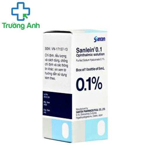 Sanlein 0,1 - Giúp trị rối loạn biểu mô kết giác mạc hiệu quả