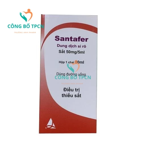 Santafer 80ml - Phòng và điều trị thiếu sắt hiệu quả