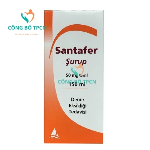 Santafer 150ml - Phòng và điều trị thiếu sắt hiệu quả