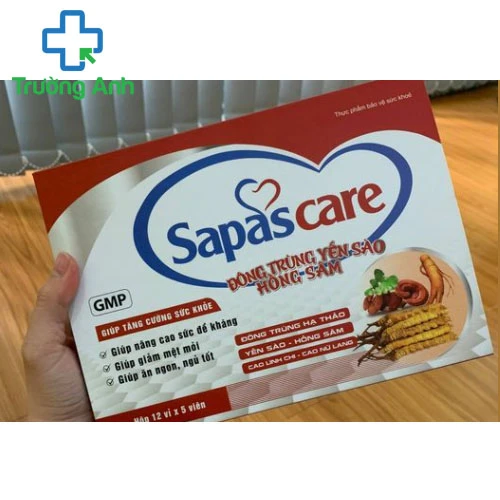 SAPASCARE ĐÔNG TRÙNG YẾN SÀO HỒNG SÂM - Tăng cường sức khỏe