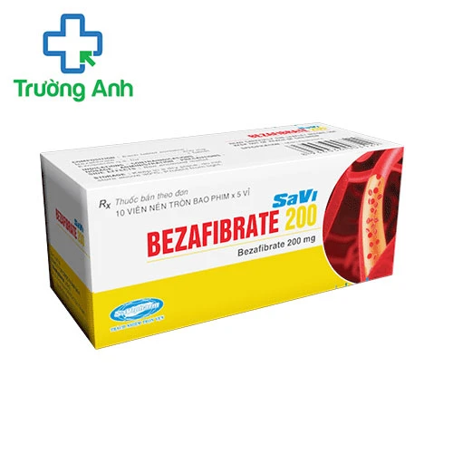 Savi Bezafibrate 200 - Thuốc điều trị hạ lipid máu hiệu quả