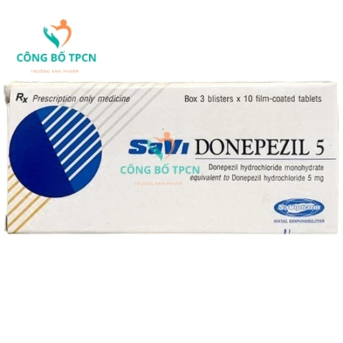 SaVi Donepezil 5 - Thuốc điều trị Bệnh Alzheimer hiệu quả