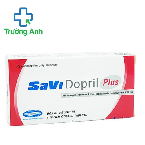 Savi Dopril Plus - Thuốc điều trị tăng huyết áp hiệu quả