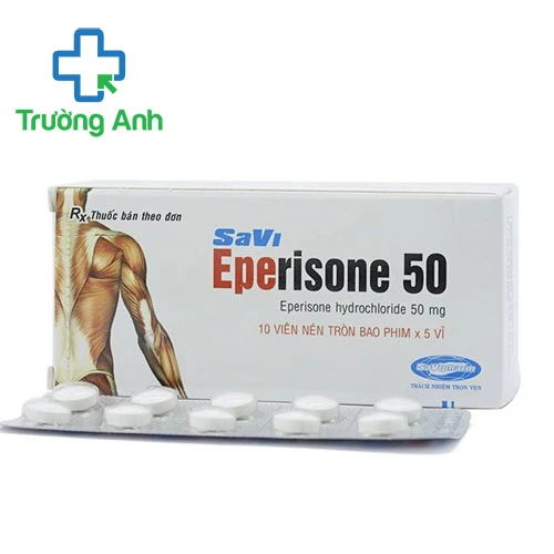 Savi Eperisone 50 - Thuốc điều trị liệt co cứng hiệu quả