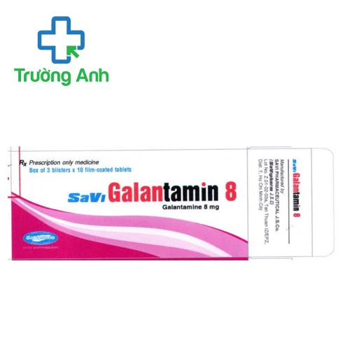 Savi Galantamin 8 - Thuốc điều trị chứng sa sút trí tuệ hiệu quả