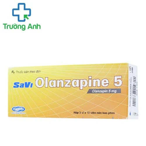 SaVi Olanzapine 5 - Ðiều trị bệnh tâm thần phân liệt