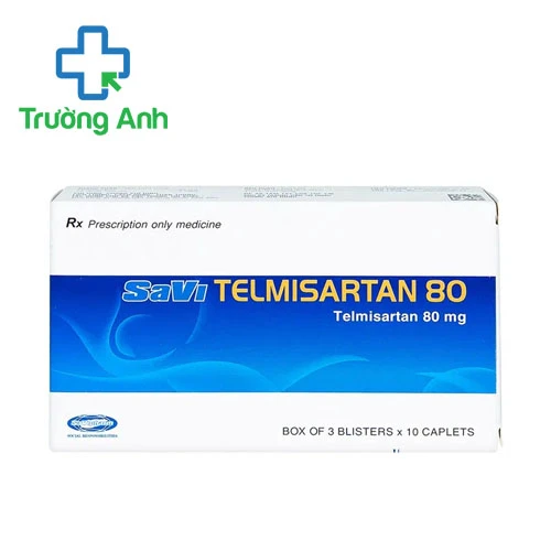 SaVi Telmisartan 80 - Thuốc điều trị tăng huyết áp hiệu quả