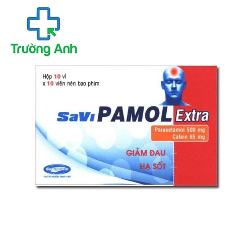 SaViPamol Extra Savipharm - Thuốc giảm đau hạ sốt hiệu quả