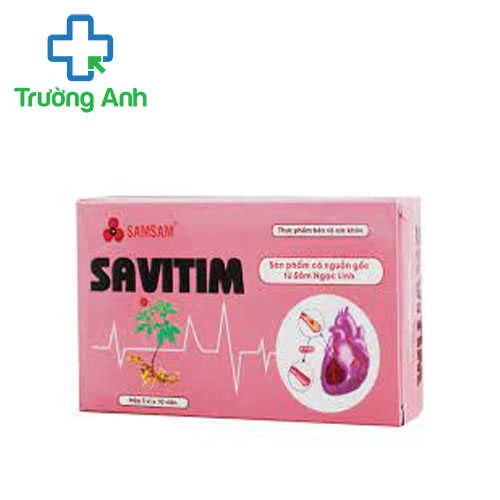 Savitim - Giúp duy trì mạch máu khỏe mạnh và bảo vệ tim mạch