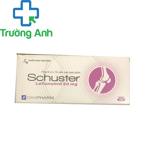 Schuster 20mg Davipharm - Thuốc dạng viên điều trị bệnh viêm khớp hiệu quả