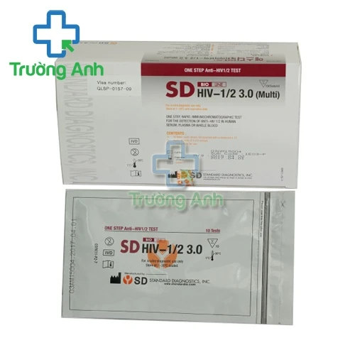 SD BioLine HIV-1/2 3.0 - Kít thử xét nghiệm nhanh HIV hiệu quả