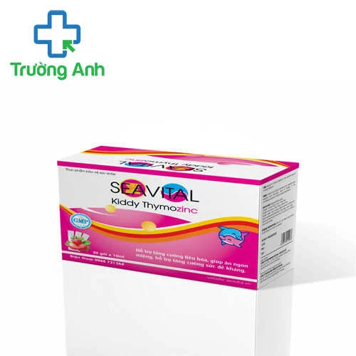  Seavital Kiddy Thymozinc - Bổ sung khoáng chất và các vitamin