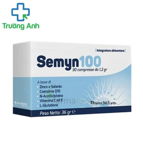 Semyn 100 - Tăng số lượng tinh trùng cho nam giới hiệu quả của Ý 