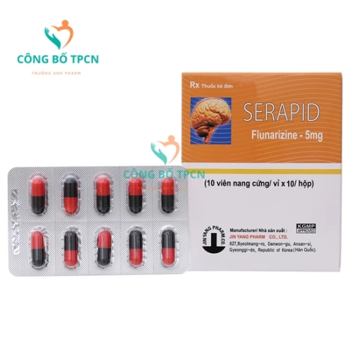 Serapid - Thuốc điều trị đau nửa đầu, rối loạn tiền đình hiệu quả