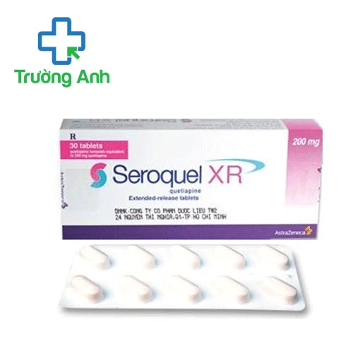 Seroquel XR 200mg - Thuốc điều trị tâm thần phân liệt hiệu quả của Anh