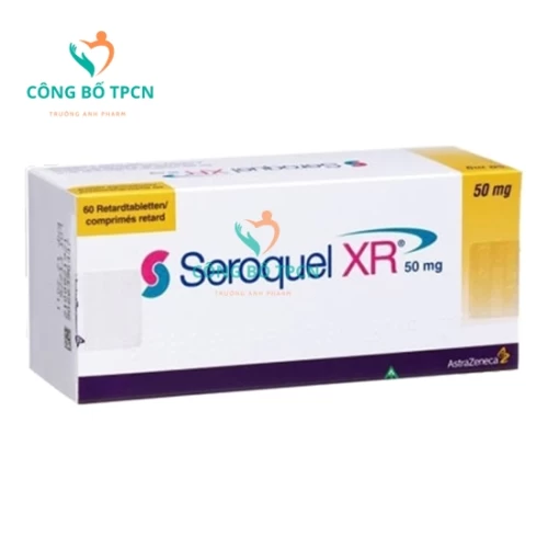 Seroquel XR 50mg - Thuốc điều trị rối loạn lâu âu hiệu quả của Anh