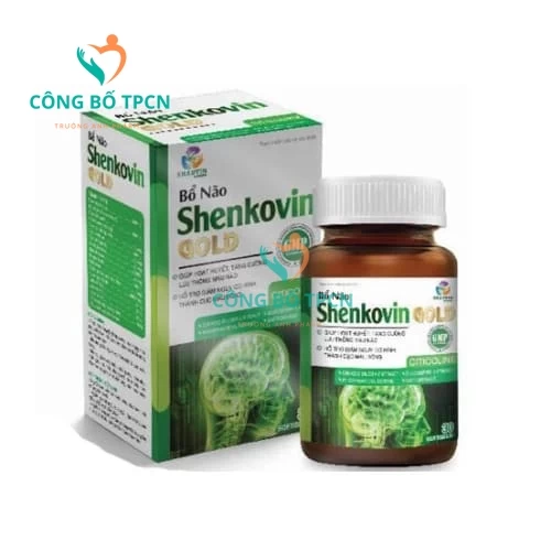 Bổ não Shenkovin Gold - Tăng chức năng tuần hoàn não hiệu quả