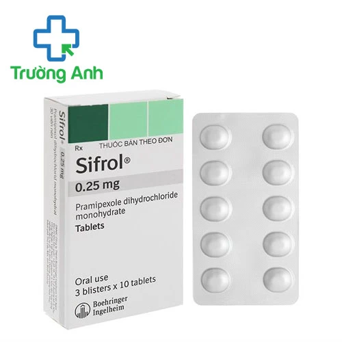 Sifrol 0.25mg - Thuốc điều trị triệu chứng của bệnh Parkinson