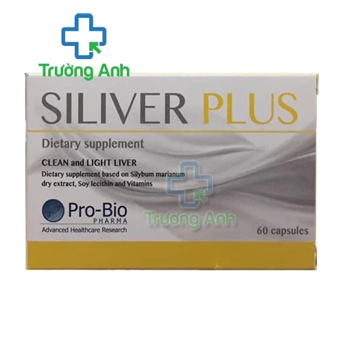 Siliver Plus - Giúp cải thiện chức năng chuyển hóa, thải độc gan