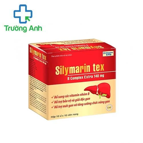 Silymarin tex B Complex Extra 140mg - Hỗ trợ giải độc gan