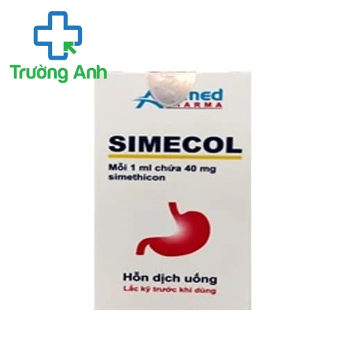 Simecol Apimed - Thuốc điều trị đầy hơi, trướng bụng hiệu quả của Apimed
