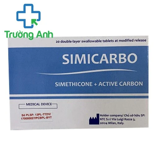 Simicarbo - Thuốc điều trị bệnh lý đường tiêu hóa hiệu quả