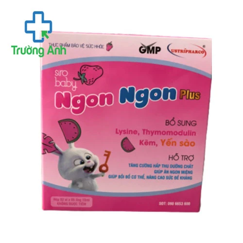 SIRO BABY NGON NGON PLUS - Hỗ trợ tăng cường hấp thu dưỡng chất