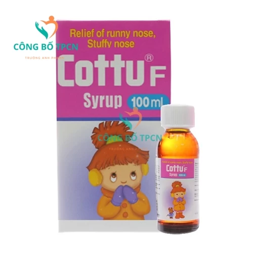 Cottu F - Thuốc điều trị bệnh lý đường hô hấp hiệu quả