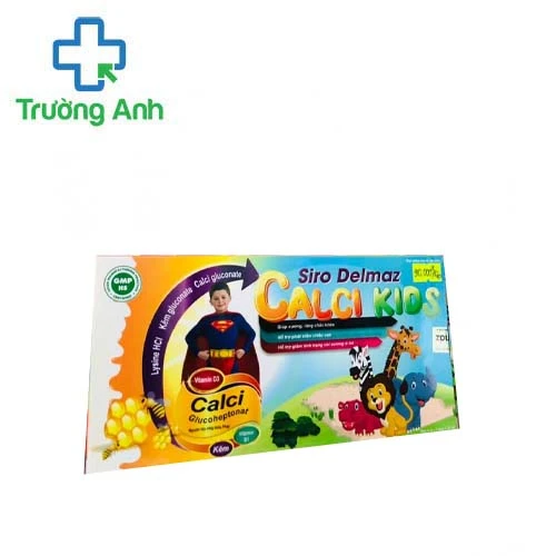 Siro Delmaz Calci Kids - Giúp xương, răng chắc khỏe