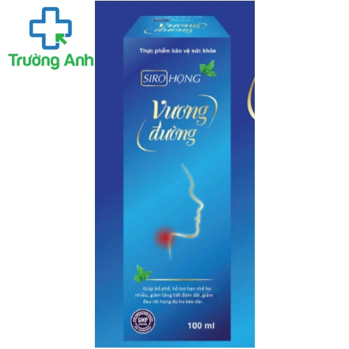 Siro họng vương đường - Giúp bổ phế, hỗ trợ hạn chế ho nhiều