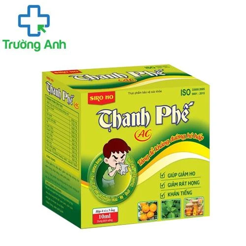 Siro HoThanhPhe - Giúp giảm các triệu chứng của viêm họng