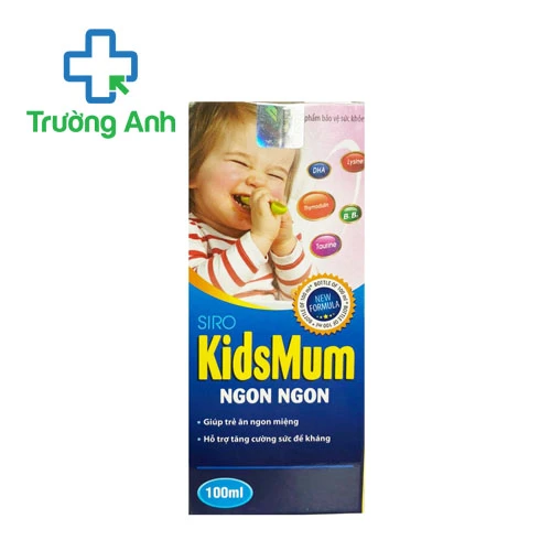 Siro KidsMum Ngon ngon – Hỗ trợ điều trị viêm loét dạ dày tá tràng hiệu quả