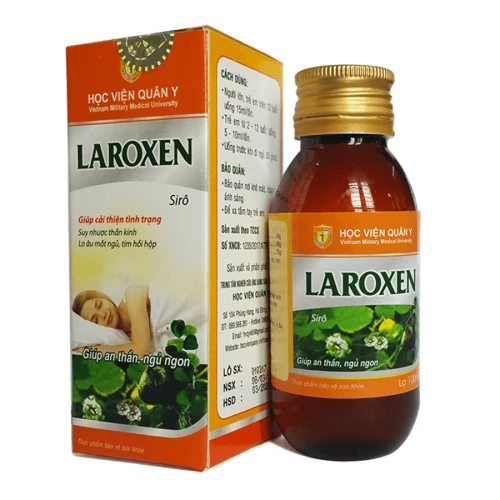 Siro Laroxen - Thực phẩm chức năng an thần, ngủ ngon