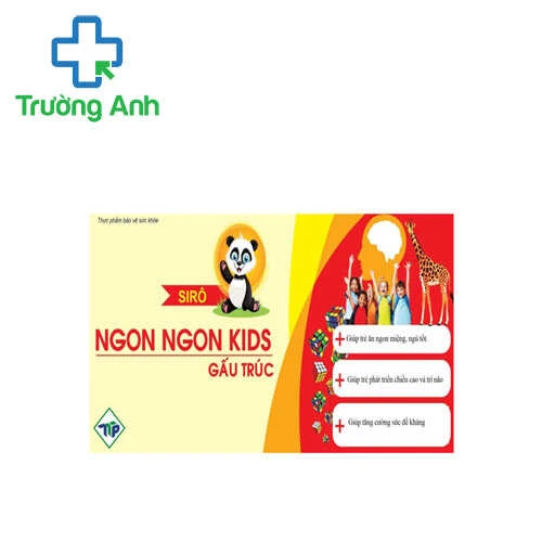 Siro ngon ngon Kids Gấu Trúc New - Bổ sung vitamin cho cơ thể