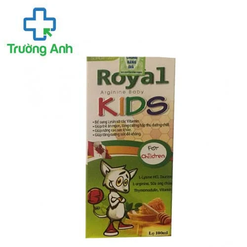 Siro Royal Kids - Giúp trẻ ăn ngon, tăng cường sức đề kháng