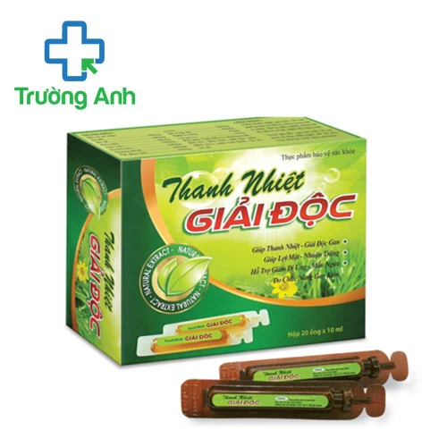 Siro Thanh Nhiệt Giải Độc VP-Pharm - Tăng cường chức năng gan hiệu quả