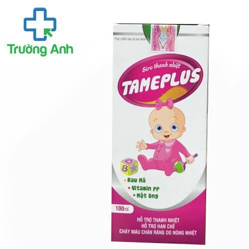 Siro thanh nhiệt Tameplus - Giúp hạn chế chảy máu chân răng