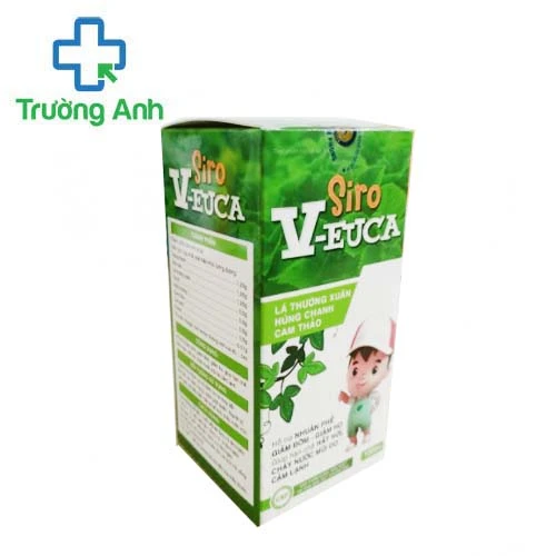 Siro V-Euca - Giúp hạn chế hắt hơi, chảy nước mũi do cảm lạnh