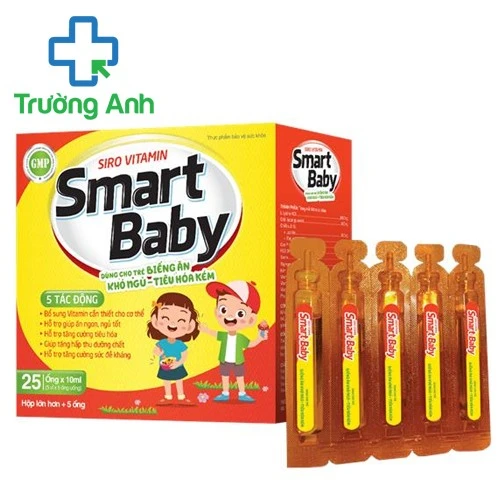 Siro Vitamin Smart Baby - Bổ sung dưỡng chất, vitamin cần thiết cho bé