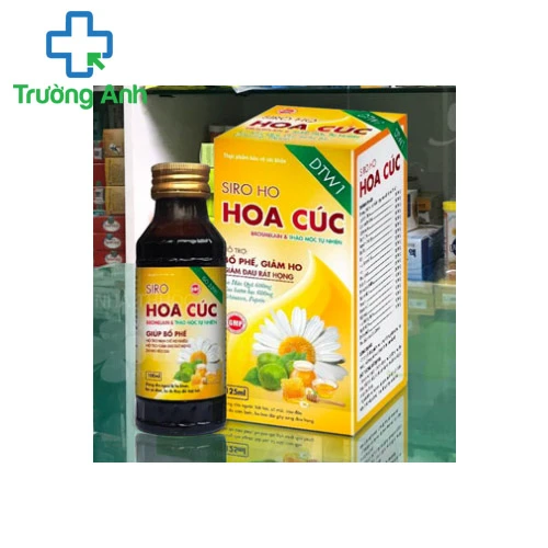 SiroHoaCuc - Giúp bổ phế, hỗ trợ hạn chế ho nhiều