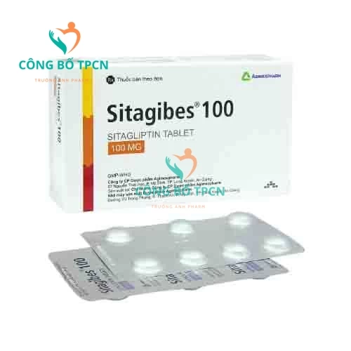 Sitagibes 100 Agimexpharm - Thuốc điều trị đái tháo đường tuýp 2